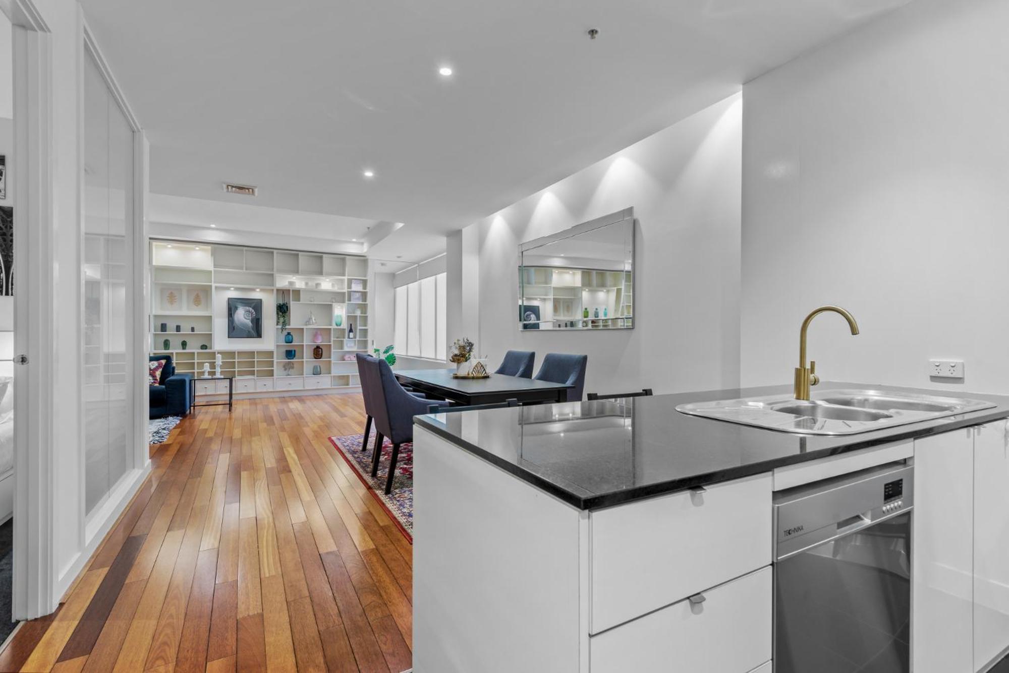 Stylish And Spacious 2-Bed Apartment メルボルン エクステリア 写真